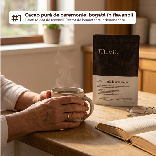 Cacao pură de ceremonie - 600mg de flavanol